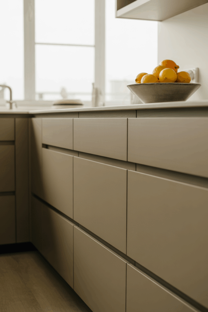 handlesless kitchen cabinets 3