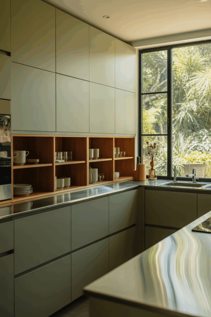 handless kitchen cabinets 2
