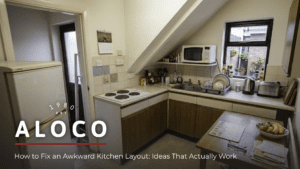 an Awkward Kitchen Layout