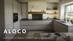 a modern german kitchen