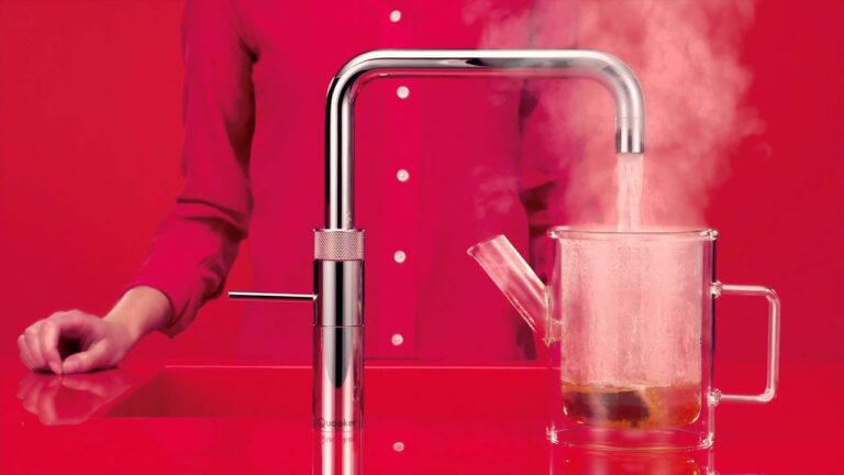 image of a quooker tap (kitchen appliance) at a showroom in dublin