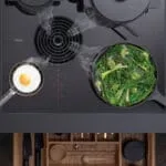 gas stovetop | bespoke kitchens carlow