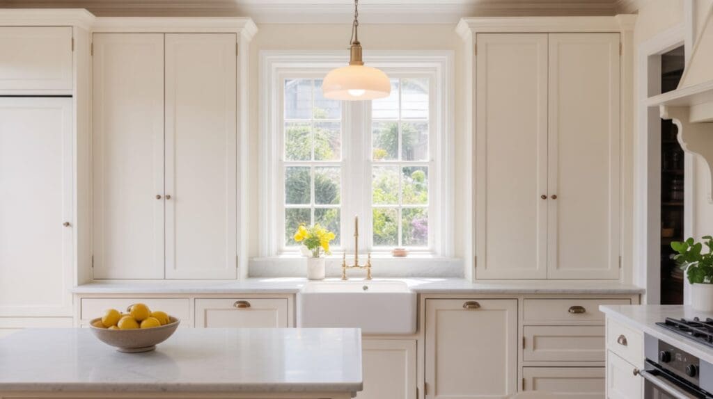 image showing modern shaker style kitchen in ireland