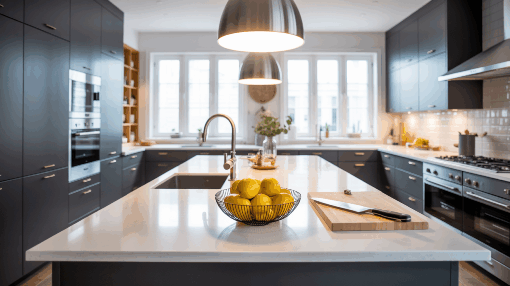 modern kitchen in dublin